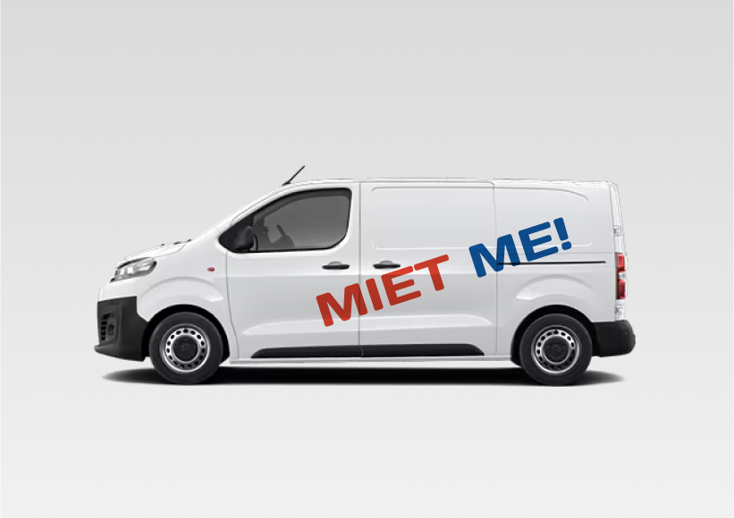 Mietwagen Transporter klein